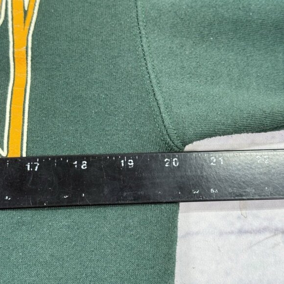 Vintage William & Mary Green Sweatshirt Size M Galt Sand USA Rare 90s Crewneck - Picture 6 of 16